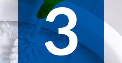 r clean toilet 3 easy steps