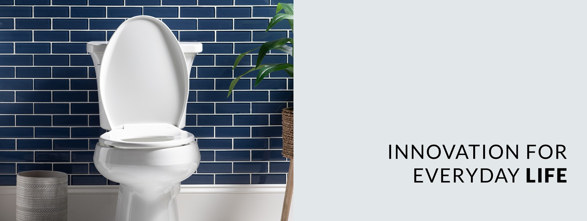 why plastic landing page banner style