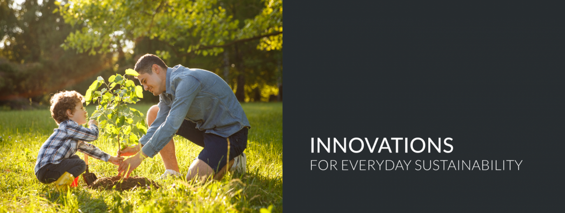 wood landing page header sustainability